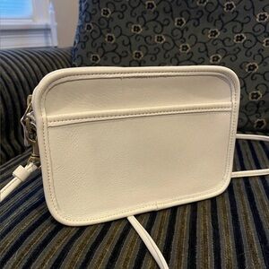 Vintage white 9925 coach carnival bag